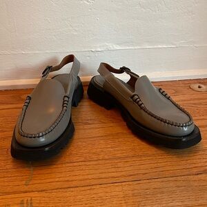 Hereu slingback loafers